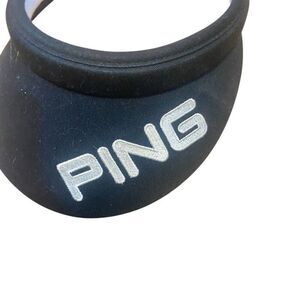 Ping made in the USA visor blue white
